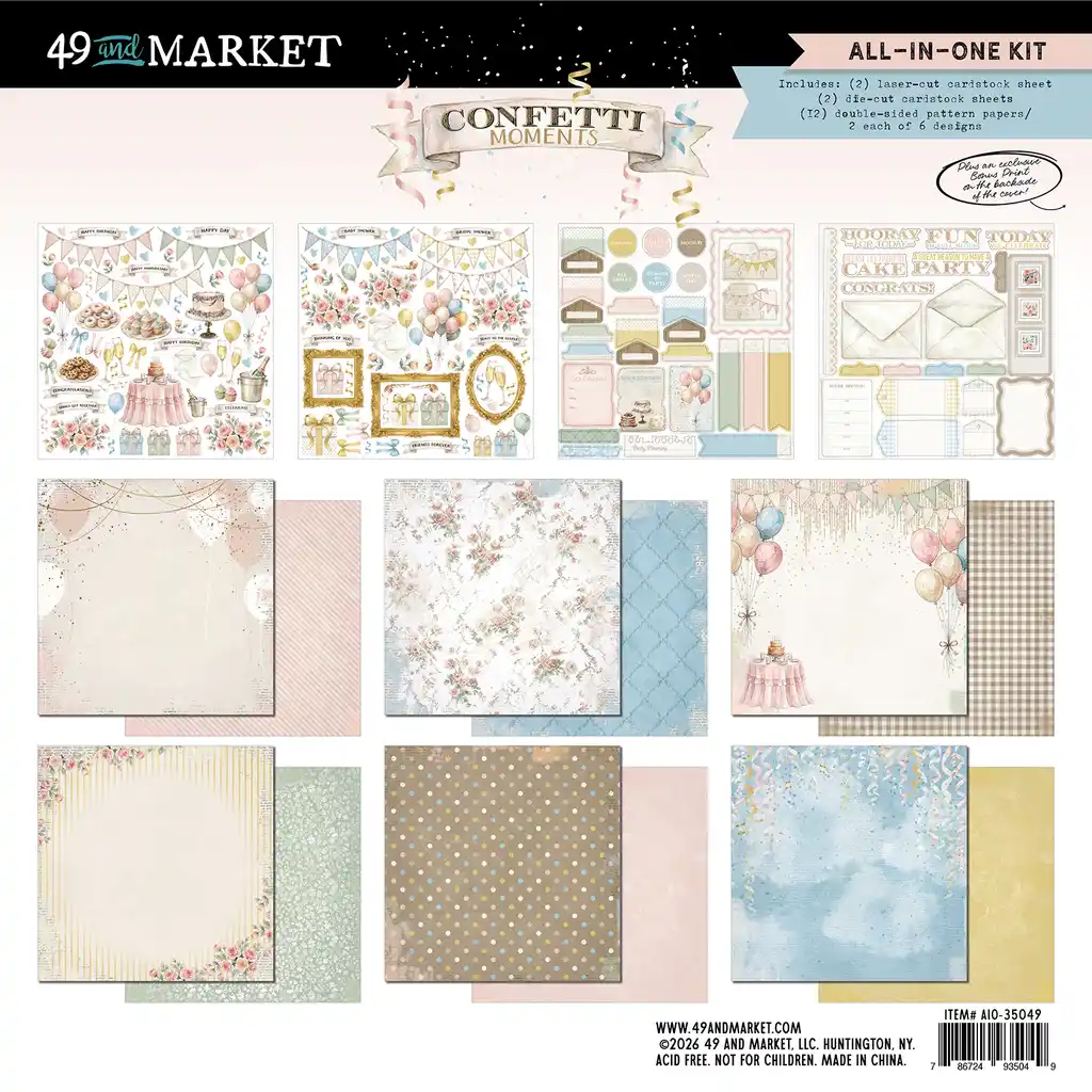 49 & Market Confetti Moments All-In-One Kit
